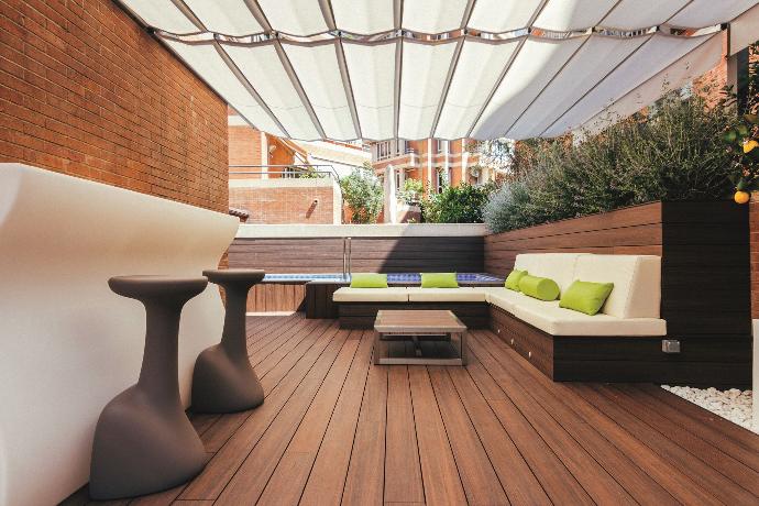 terrasse / supradeck / lames composites / kerama