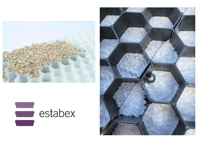 geotextile / malex tissee / maille anti-mauvaises herbes / estabex / kerama