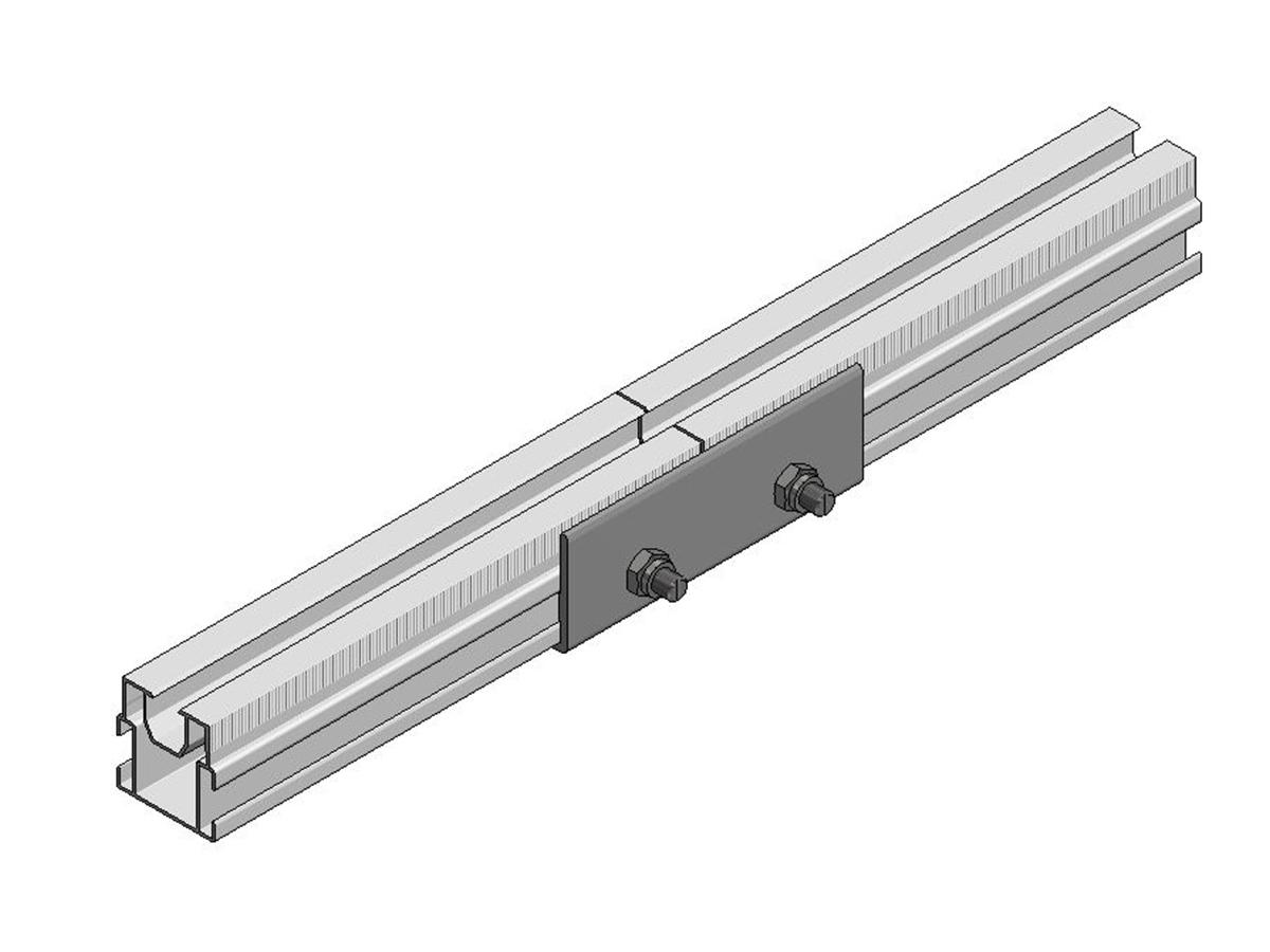 Accessoires STRUCTONA PRO / piece de jonction 40x40 / système structure pour lames terrasse / kerama